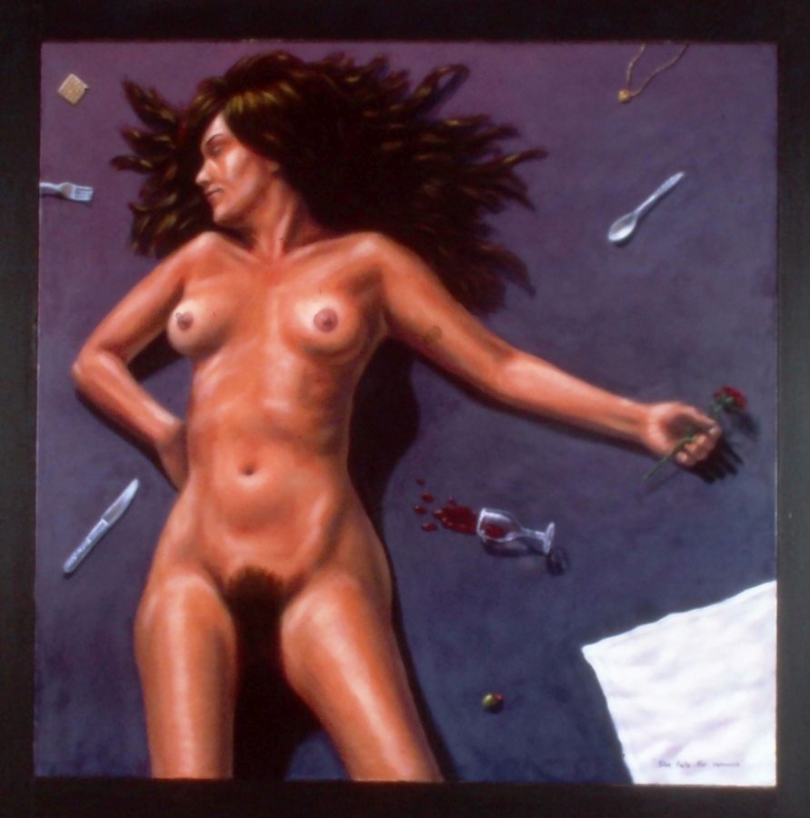 She falls for romance